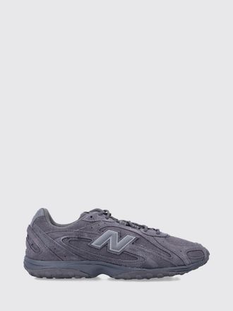 New Balance 204L Anthracite Suede Sneakers with Applied Logo