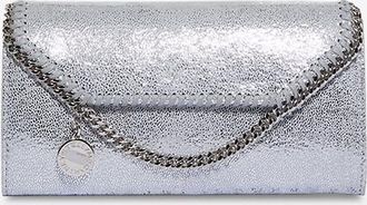 Stella McCartney Rechteckige Kunstleder-Brieftasche Falabella Continental