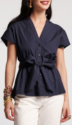 Frances Valentine Eve Top in Navy at Nordstrom, Size X-Small