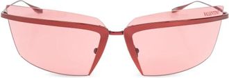 Valentino Garavani V-Lure Vls-130B Zonnebril - Dames - Zonnebrillen - Roze - ONE Size - Accessoires