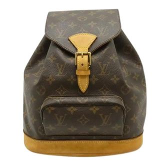 Louis Vuitton Pre-owned Zaino Monogram Montsouris MM - - Pre-owned - Donna - Marrone - ONE SIZE