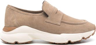 Tod's Suede Leather Loafers