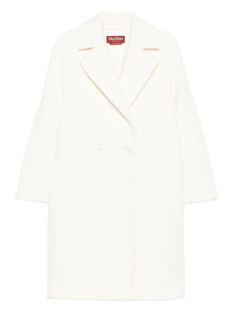 Max Mara Cappotto doppiopetto - Bianco