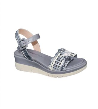 Eric Michael Womens Vivian Wedge In Blue
