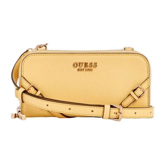 Guess Bramina - Dames - Schoudertassen - Beige - ONE Size - Polyester - Tassen