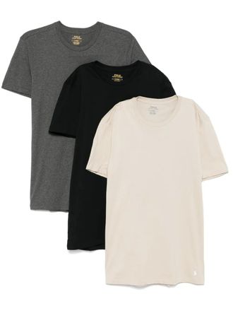 Polo Ralph Lauren Drie Polo Pony T-shirts - Zwart