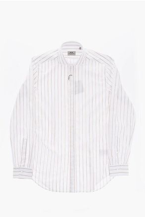Corneliani CC COLLECTION Striped Shirt with French Collar size 38