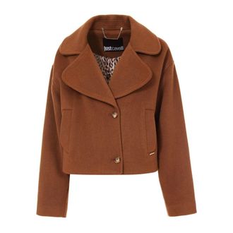 Roberto Cavalli Mujer, Chaquetas, Marr&oacute;n, Talla: 2XS