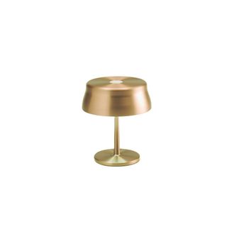 Zafferano L&aacute;mpara de mesa led mini wi-fi dorada zafferano