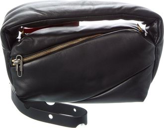 Off-white Leather Shoulder Bag