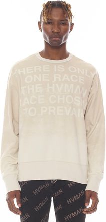 HVMAN Crew Sweatshirt In Cream