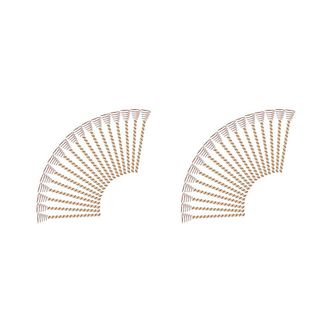 OEM Paquete De 36 Estacas Para Plantas De Electrocultivo, Antenas De Cobre De 12 Pulgadas Para Jardiner&iacute;a De Electrocultivo, Bobina De Cobre Para Jardiner