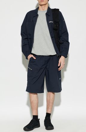 Moose Knuckles Cargo Shorts, Mens, Navy Blue