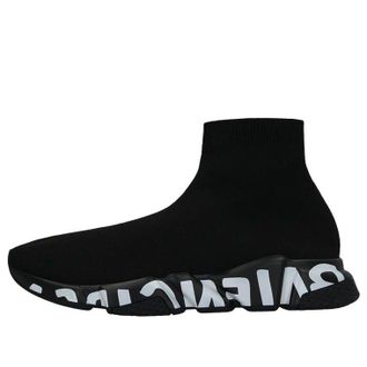 Balenciaga Speed Trainer Graffiti - Black 605972W05GE1006