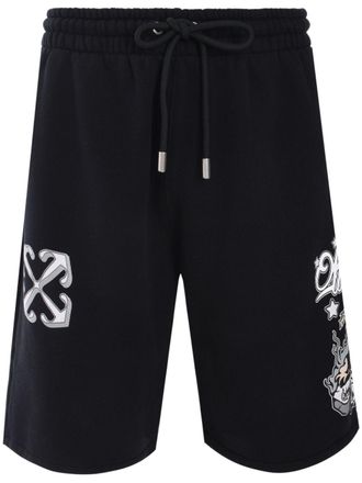 Off-white Shorts Dragon - Nero