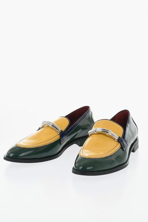 Casablanca Mocassini In Vernice BAMBOO Color Block Casablanca
