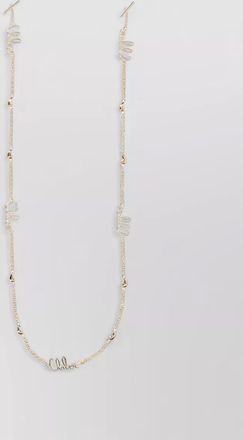 Chlo&eacute; brass eyewear chain