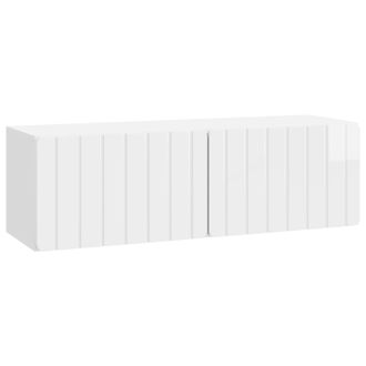 vidaXL Mueble Para Tv De Pared Brillante 98 X 31 X 30 Cm Vidaxl