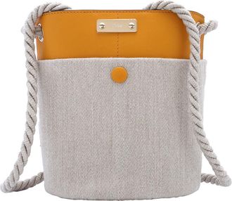 Chloé Ladies Sunflower Yellow Small Key Bucket Bag