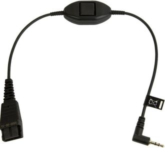 Jabra 8800-00-55 Cable De Audio 0,3 M Qd 2.5mm Jack Negro