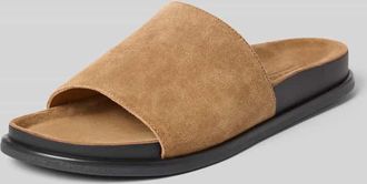 Vagabond Pantoletten aus echtem Rindsleder in Beige, Gr&ouml;&szlig;e 38