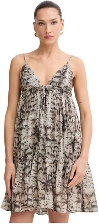 Pinko Mujer, Vestidos, Beige, Talla: M