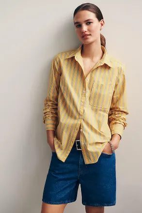 Levi's 100% Cotton High-Rise Baggy Shorts