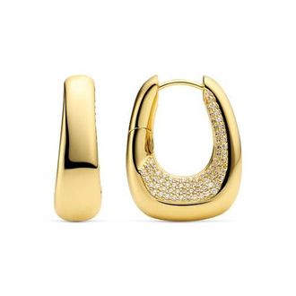 Sif Jakobs Jewellery Earrings Borsa in 18K Gold Plated at Nordstrom, Size Large