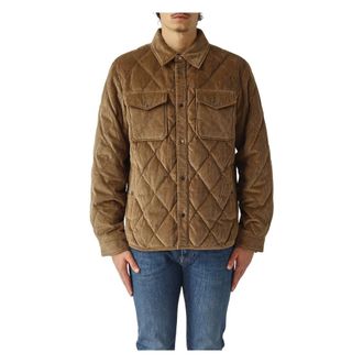 Woolrich Hombre, Chaquetas, Marr&oacute;n, Talla: M