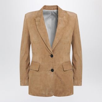 Sword 6.6.44 Giacca marrone in suede