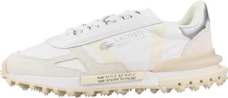 Lacoste Elite Active - Dames - Sneakers - Wit - 38 EU - Leer - Schoenen