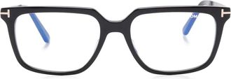 Tom Ford Eyewear Occhiali rettangolari - Nero