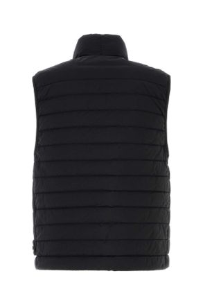 Stone Island Stretch Nylon Down Vest - Black