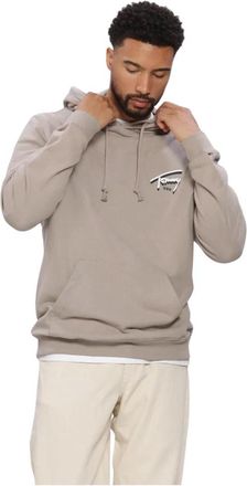 Tommy Jeans Hoodies & sweatvesten, Heren, Bruin, M, Heren Truien & Vesten Tjm Reg Nyc Signature Hoodie Ext