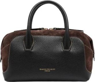 Gianni Chiarini Gemma Handtas - Dames - Handtassen - Zwart - ONE Size - Leer - Tassen