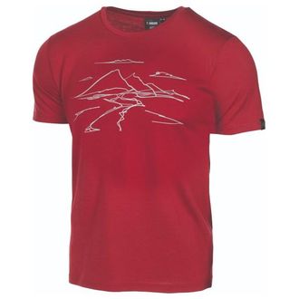 Ivanhoe of Sweden Underwool Ceasar Mountain Merinoshirt f&uuml;r Herren | royal cherry