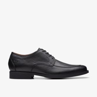 Clarks Whiddon Apron Black Tumbled