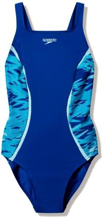 Speedo Hyperboom Splice Muscleback One Piece Badeanzug f&uuml;r Damen | blau