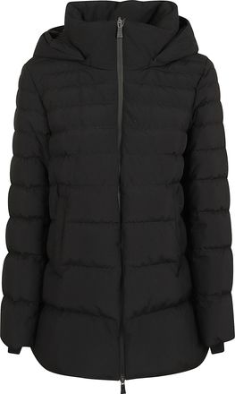 Herno A-Shape Down Jacket With Integrated Hood And Goose Down Padding