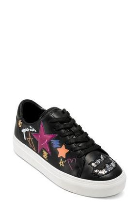 Karl Lagerfeld Cate Ikonic Sneaker in Black at Nordstrom Rack, Size 8.5