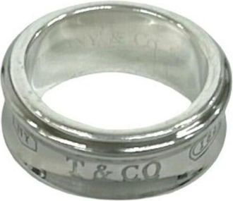 Tiffany & Co. Silver Silver 925 Band Ring (Pre-Owned)