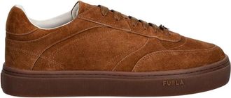 Furla Allegra Veterschoen - Dames - Sneakers - Bruin - 39 EU - Leer - Schoenen