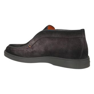 Santoni Mgdg 17823 Botines de Ante sin Cierre - Shoes - Hombre - Gris - 41 1/2 EU