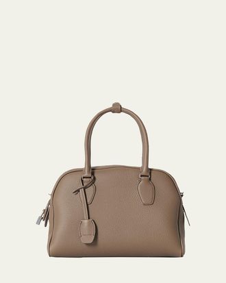 The Row India 10.0 Top-Handle Bag in Calfskin Leather