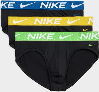 Nike Mens Colourful waist briefs Essential Micro 3-pack