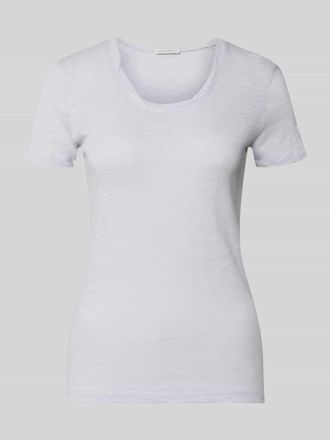 Marc O'Polo Regular Fit T-Shirt aus reiner Baumwolle in Hellblau, Gr&ouml;&szlig;e XXL