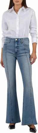 Kut from the Kloth Ana High Rise Super Flare Jeans In One Color