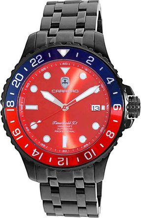 Torino Carrero Time Bold - X1 Red Dial Mens Watch C1B737MR-BU