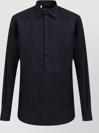 Dolce & Gabbana cotton pleated shirt