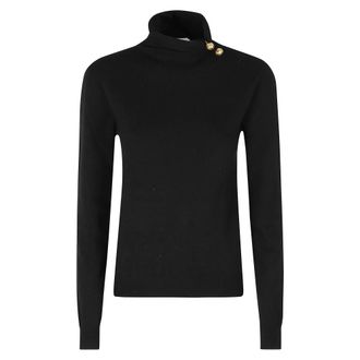 Alberta Ferretti Dames, Truien, Zwart, Maat: S Wol